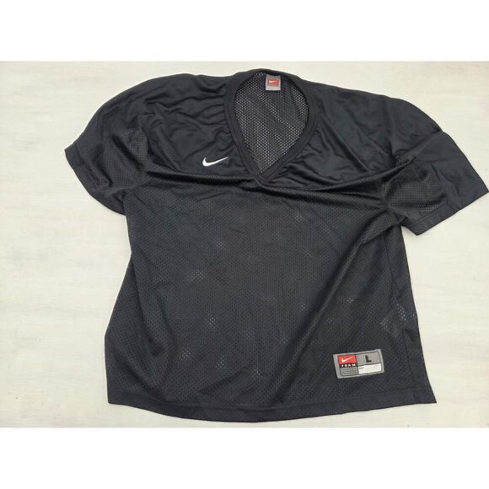 Vintage Nike Practice Jersey Men's size Large Black Football Jersey Training Y2K
